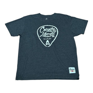 Coors Original Country Liberty Shirt Mens Large Gray Graphic Beer Short Sleeve